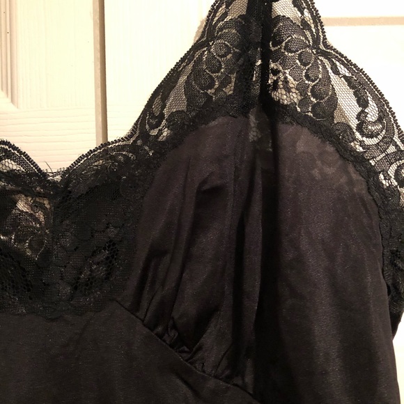 Vintage Impulse Full Slip Black Antron Nylon 40. - Picture 2 of 4